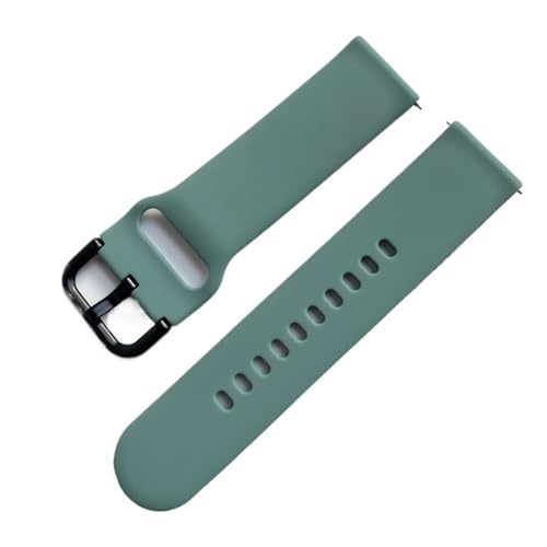 [-ł] Samsung Galaxy Watch 6 5 4 Active 2ΉVRXgbvAHuawei GT 2/3ΉNCbN[XuXbgAX}[gEHb`oh Amazifit Bip 20mm(Pine green)