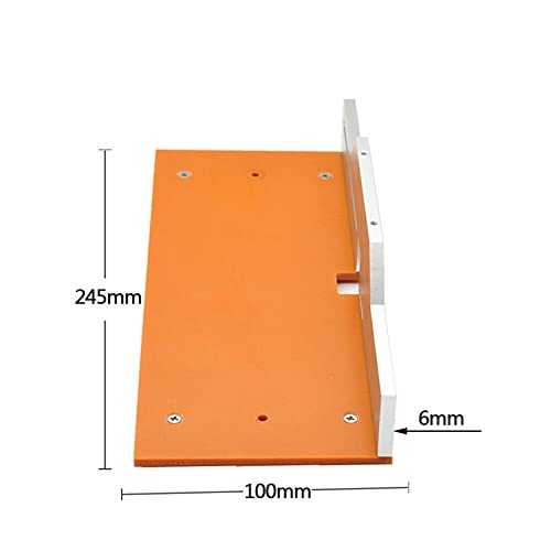 image for lehom Table For Woodworking Router Table Insert Plate Aluminum Alloy E