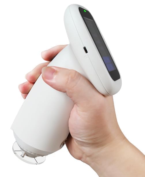 Handheld Spectrocolorimeter Multiparameter Colorimeter Tools with Three Apertures MAV Φ8mm SAV Φ4mm LAV 1x3mm Repeatability 0.03 Reflectance Range 0-200% USB Interface 10000Pcs Data Storage