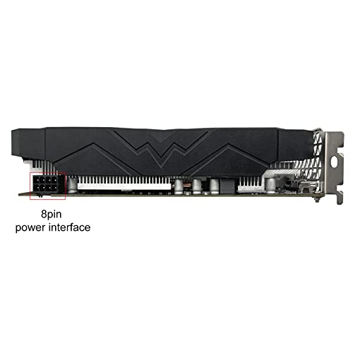 Image of 51RISC GeForce GTX 1660 Ti Graphics Card, 6GB GDDR6 192bit Video Card for Gaming GPU pci e x16 3.0 x16 DP HDMI DVI 1080P 2K Game PC Card 1660ti 4K 8K Display (GTX 1660 Ti - Red)