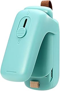 Brifit Mini Bag Sealer, Handheld Kitchen Heat Sealer, Portable Sealer & Cutter, 2 in 1 Bag Sealing Machine for Plastic Bags Foods Storage, Snack Fruits Cookies Fresh (Battery Included)