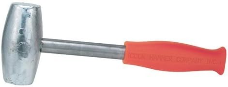 COOK Lead Hammer - Model: 117 Face Diameter: 1-5/8 Handle Length: 9-1/2