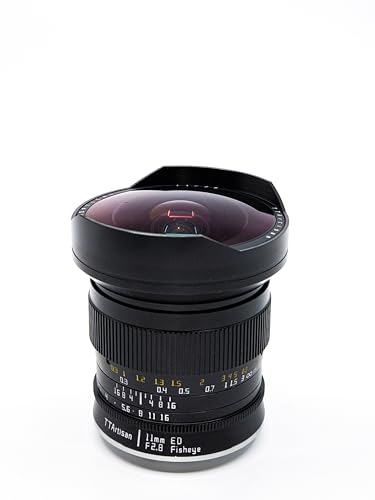 TTartisan Objetivo 11 mm f2.8 VF compatible con Nikon F negro/negro
