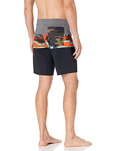 Billabong Short de Bain Homme Noir 38 - Idéal pour la Plage, le Surf et la Piscine cet Été - 2