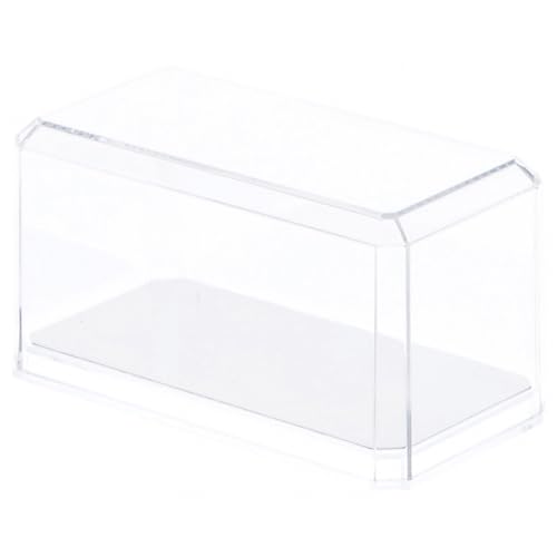Pioneer Plastics 164CD Clear Plastic Display Case for 1:64 Scale Cars (Mirrored), 3.5
