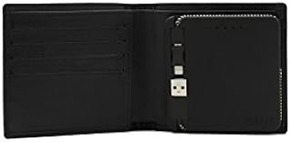 Orbit Wallet - Men's Smartphone Charging Wallet with Bluetooth Tracker - Genuine Leather