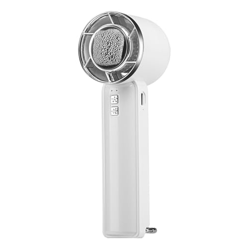 Genérico Ventilador Personal Portátil - Ventilador Personal Recargable | 2000mAh Potente Y Silencioso Con 5 Velocidades Para Festivales, Viajes, Camping, Exteriores, Hogar Y Conciertos