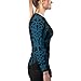 AUREIKA Viking Compression Rash Guard for Women – Long Sleeve Base Layer for No-Gi BJJ Grappling Combat Sports (US, Alpha, Medium, Regular, Regular, V34)