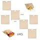6 Stück Wiederverwendbare Toastabags, Non-Stick Teflon Toaster Beutel, Toaster Bags, Sandwich Toast Taschen für Mikrowelle Grill Toaster