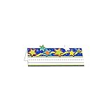Eureka Back to School Color My World Shooting Star Name Plates for Teachers, 36pc, 9.62 '' W X 6.5'' H