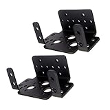 Gazechimp Unbekannt 2 Stücke Schwarz U Förmige Servo Halterung, PTZ Roboter Manipulator DIY