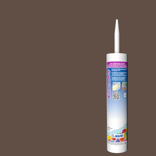 Image of Mapei Keracaulk S Premium, Paintable, Sanded, Siliconized Acrylic Caulk, Expertly Formulated to Match Grout Colors, 10 oz., 5079 Cocoa- Sanded