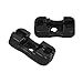 Punch Down Tool Mount for RJ45/RJ11, Network Wiring Organizer with for Keystone Jack Installation Tool and Cable Management Clip, 2 Pack Black Plastic Wiring Tool Holder