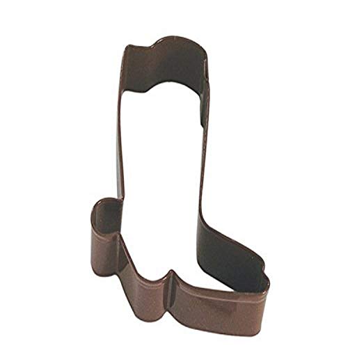 CybrTrayd R&M Cowboy Boot 3" Cookie Cutter, Brown