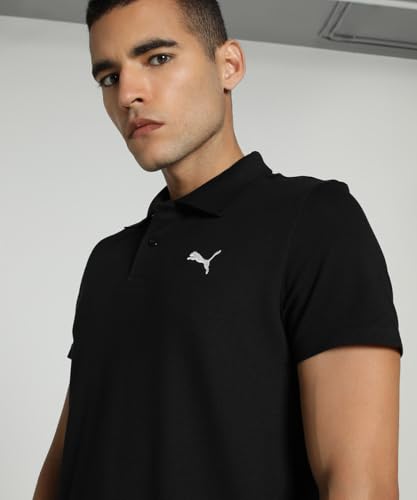 Image of Puma Men's Cotton Slim Fit Classic Solid Polo T-Shirt