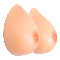 FESVINA Ein Paar Silikon Brust Formt Fake Boobs für Crossdresser Transgender Mastektomie Prothese Cosplay D Cup 1000g/Paar