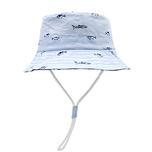 Sarfel Baby Sun Hat Toddler Summer Hats UPF 50+ Baby Bucket Hat Kids Beach Hats for Baby Boys