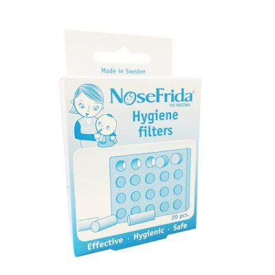 Kit Filtro Descartável e Aspirador nasal para bebês - Nosefrida