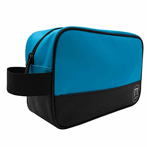 Trousse de toilette Skimp bleue L'infidèle unie au design français