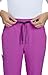 KOI Solis x Hettie Women's 7-Pocket Jogger-Style Scrub Pant Hibiscus Pink Medium