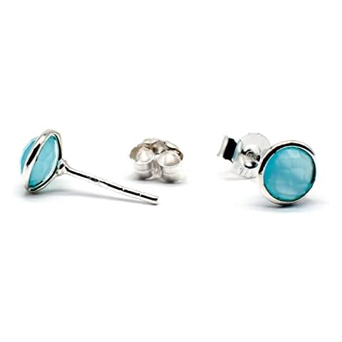 Pendientes Plata de Ley con Piedras Preciosas Cover