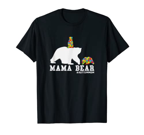 Mama Bear - Regalo para apoyo de ASD Camiseta
