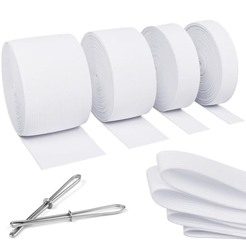 WATMTIN Four Rolls Highly Elastic Sewing Band