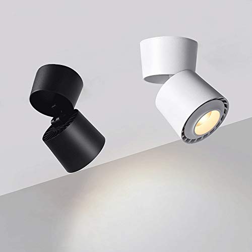 Downlight LED 12W encastré plafond orientable 360° pour éclairage intérieur