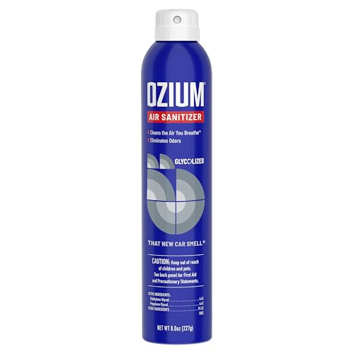 Ozium 8 oz Air Sanitizer Spray, New Car Smell