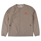 [UNIVERSAL OVERALL] ユニバーサルオーバーオール インサレーションジャケット ノーカラージャケット ジャケット アウター 中綿 ソロナ (M, BEIGE)