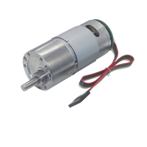 Moteur motoréducteur 12V JGB37-545 208 tr/min engrenage métal avec encodeur