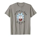 Rick And Morty Wubba Lubba Dub Dub Big Rick Face T-Shirt