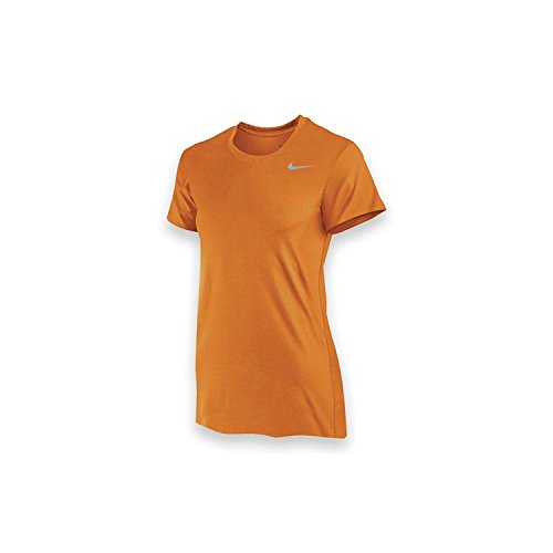Nike Women's Legend Shirt (Texas Small, Orange/Silver)