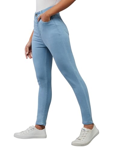 Image of Dolce Crudo Distressed High Rise Skinny Jeans for Women