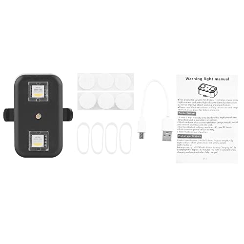 [Delar till drönare] Laddningsbar Drönarblixt Blixtlampa Nattflygande ljus for DJI Mavic 3 Air 2S/Mini/2 Spark Zoom FPV Fimi X8 SE 2020/2022 Husban [Lätt att installera]