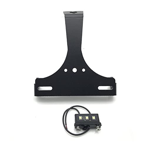 Support de plaque d'immatriculation moto Ducati 848 1098 1198 feu LED - 2
