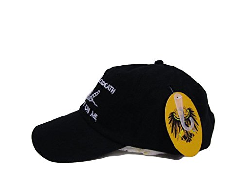 Gorra estilo béisbol negra Black Gadsden miniatura 3