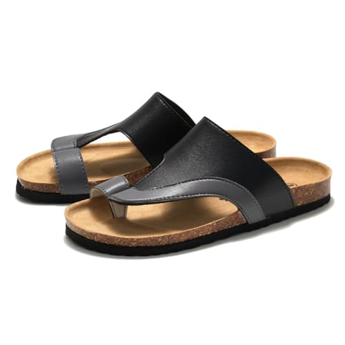 Summer Stylish Bunion Orthopedic Sandals For Men,Casual Plantar Fasciitis Travel Slippers,Roman Beach Correction Flip Flops