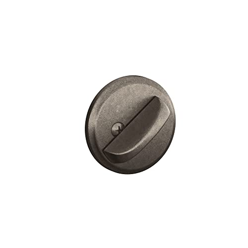 Image of Schlage B60N621 Deadbolt with Standard Trim Keyed 1 Side, Highest Residential Security, Single Cylinder, Distressed Nickel