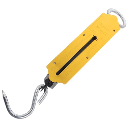 MUELODSIC Mechanical Hanging Scale 150kg Portable Spring Hook Scale 2pcs for Luggage Weighing and Outdoor Food Weigher with Vertical Dial