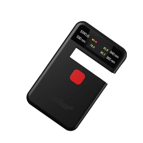 Solar Power Meter, Tint Meter Inspector for Car Window Portable Solar Test IR940nm/UV365nm/VLT530nm USB Data for Film Agricultural for Film, Filmed Glass