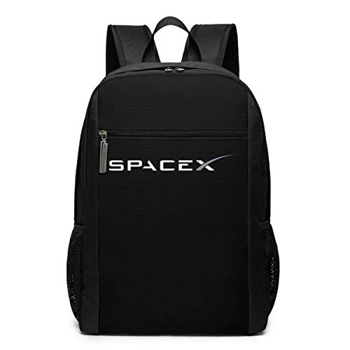 Mochila de Viaje de Escolar  SpaceX Logo Backpacks Travel School Large Bags Shoulder