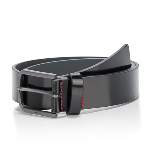 HUGO Men's Gurth Smooth Leather Belt2
