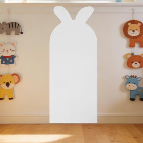 Tableau Blanc Effaçable à Sec Amosfun Autocollant Mural Réutilisable Lapin - 7