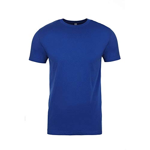 Image of Next Level Adults Unisex Crew Neck T-Shirt (M) (Royal Blue)