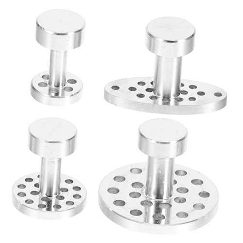 Gogogmee 4pezzi Kit Per Rimozione Ammaccature Auto Riparatore Ammaccature Linguette Estrazione Alluminio Accessori Martello Scorrevole Kit Riparazione Danni Grandine Auto