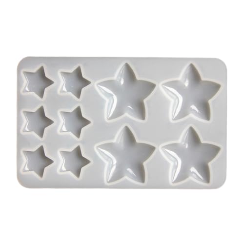Jelly Star Epoxy Resin Mold 3D Large Silicone Molds Handmade Pendant Jewelry Making Ornaments