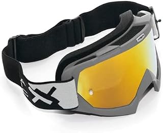 OCULOS MOTOCROSS TRILHA MATTOS RACING COMBAT ESPELHADO CINZA