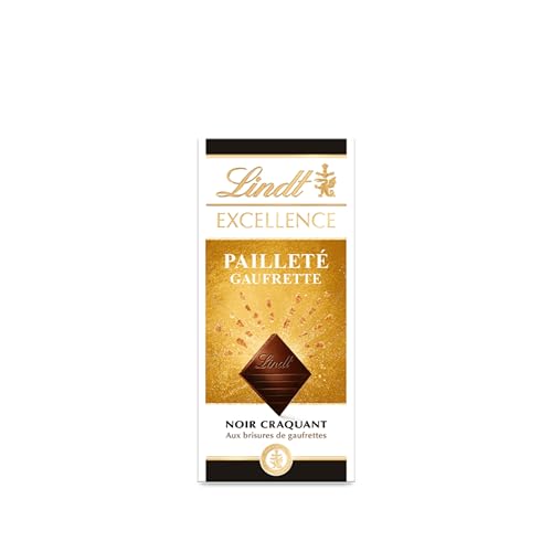 Lindt - Excelence - Bandeja con purpurina (100 g), color marrón chocolate
