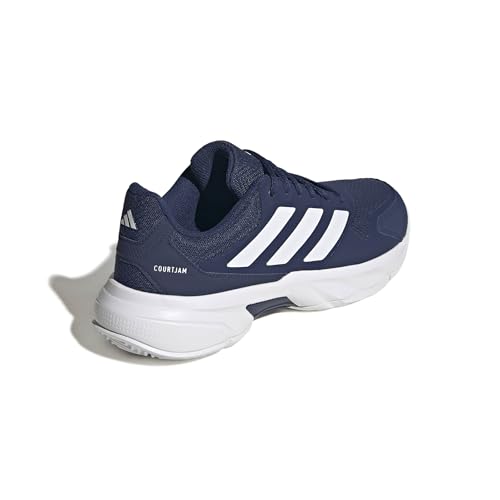 Image of adidas Mens Courtjam Control 3 Tennis Sneakers Shoes - Blue